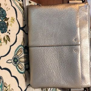 Enzo Angiolini Silver Evening Bag